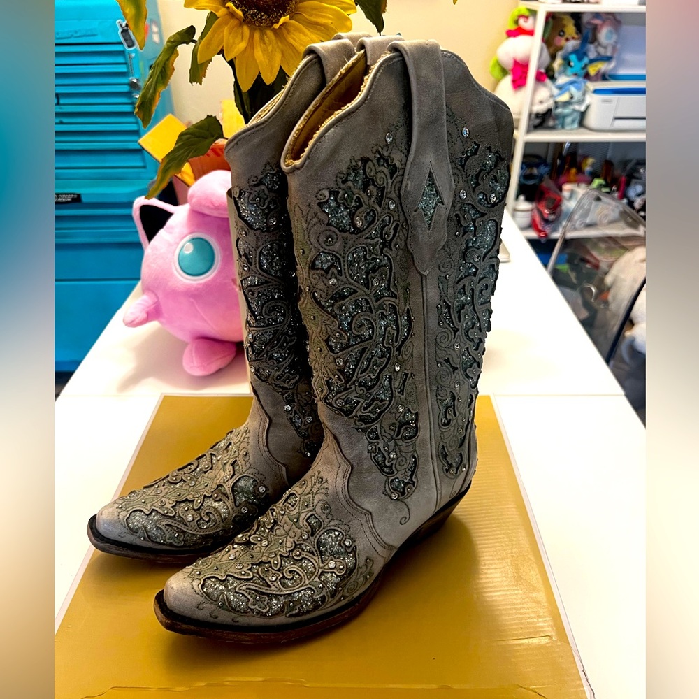 Corral Sparkle Cowboy Boots
